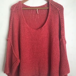 Free People Halo Dolman Sleeve Pullover Sweater